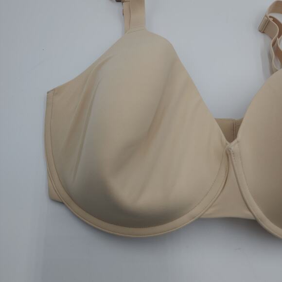Skims Fits Everybody T-Shirt Bra in Sand Size 36DDDD - Picture 2 of 6